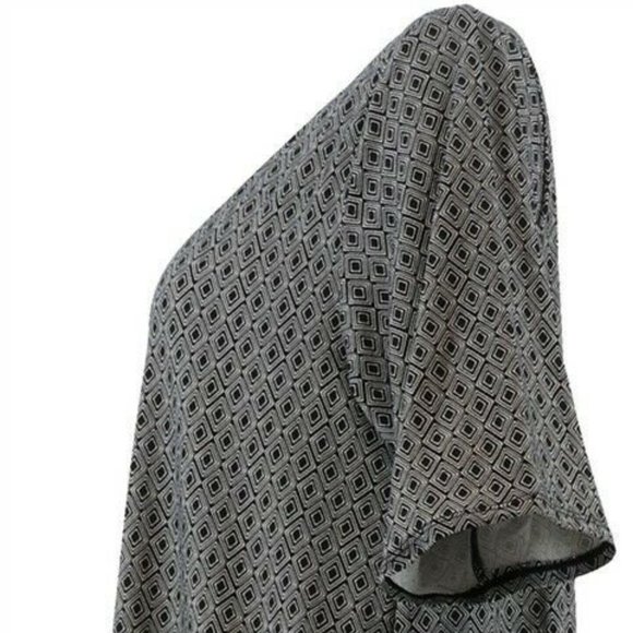 NWT CUDDL DUDS FLEXWEAR RAINBOW HEM LOUNGE DRESS - Picture 6 of 14